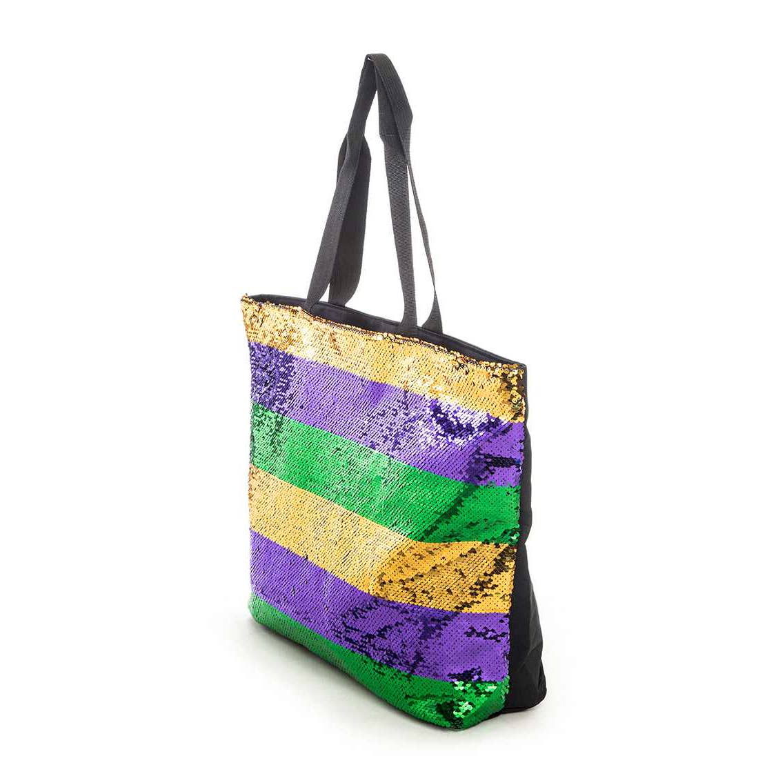 Mardi Gras Sequins Tote