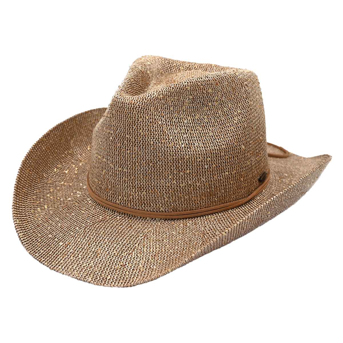 The Dolly Sequin Detail Cowboy Hat