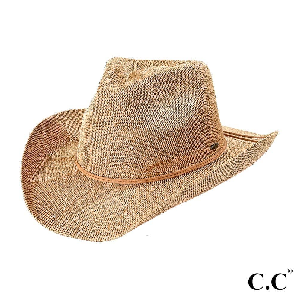 The Dolly Sequin Detail Cowboy Hat