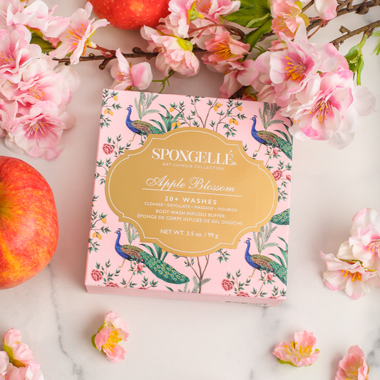 Apple Blossom Art Chinois Body Buffer 