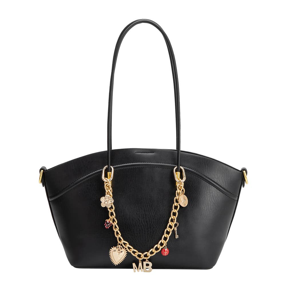 Hazel Nude Vegan Leather Tote Bag