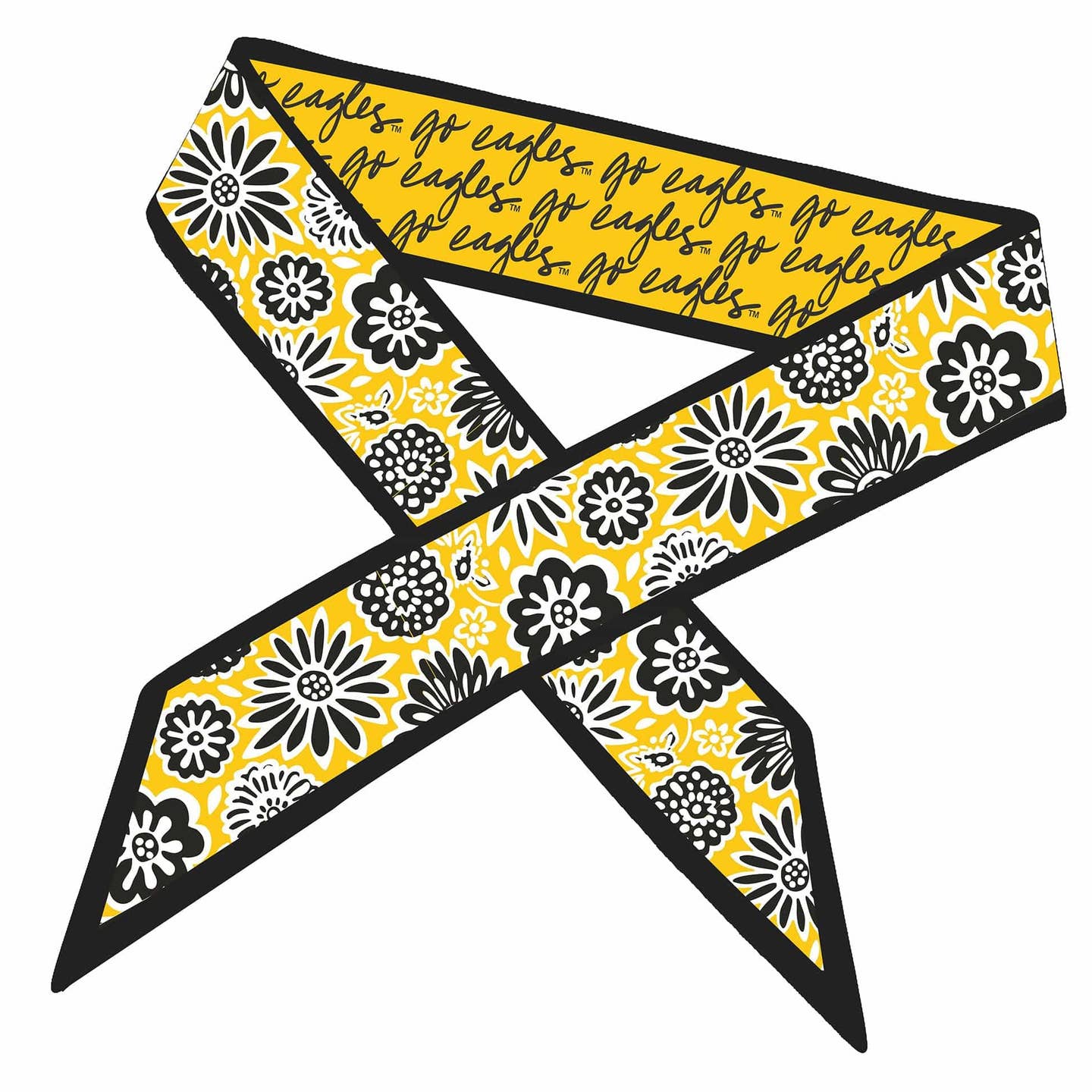 Skinny Scarf – Southern Miss Golden Eagles