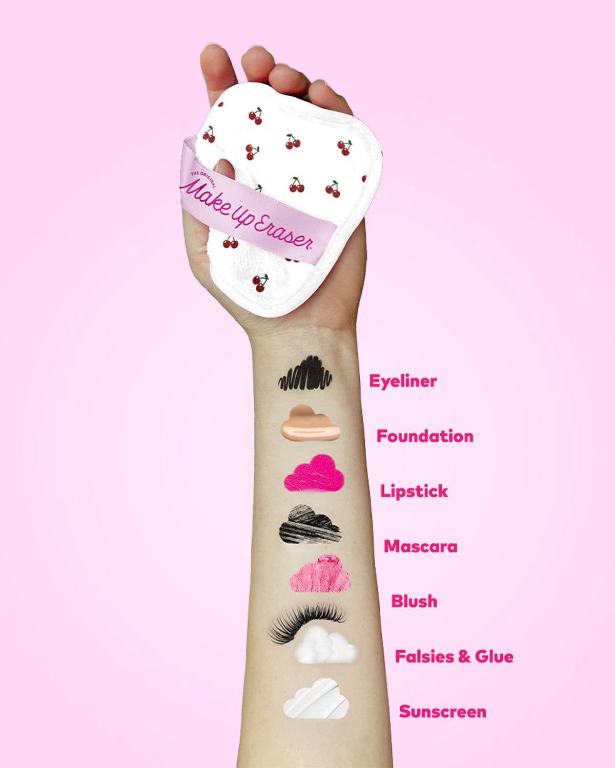 Cherry Crush 7-Day Set & Makeup Bag Gift Set