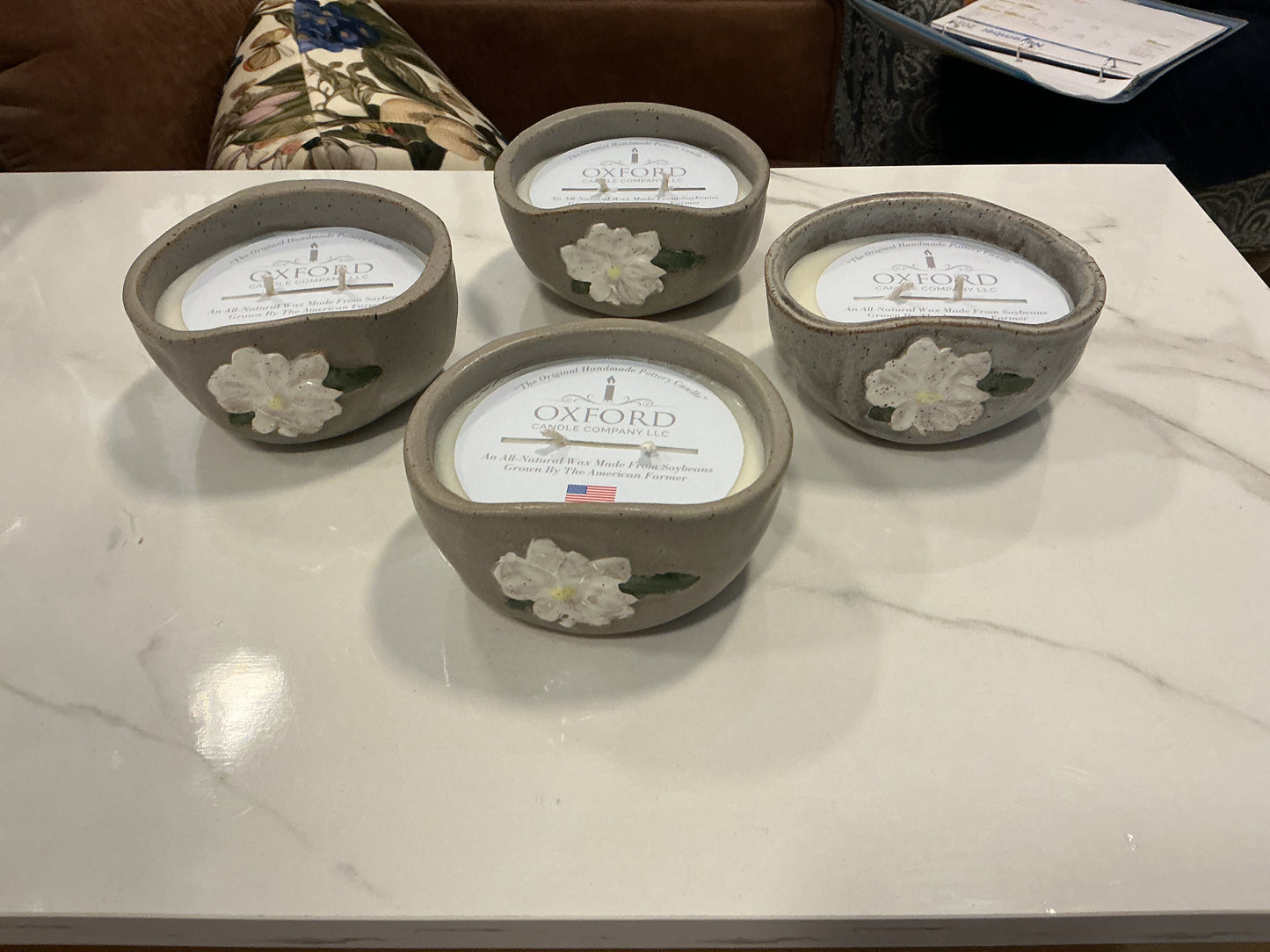Magnolia Pottery Candles