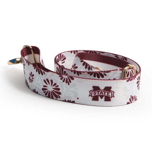 Mississippi State  Floral Strap by Desden