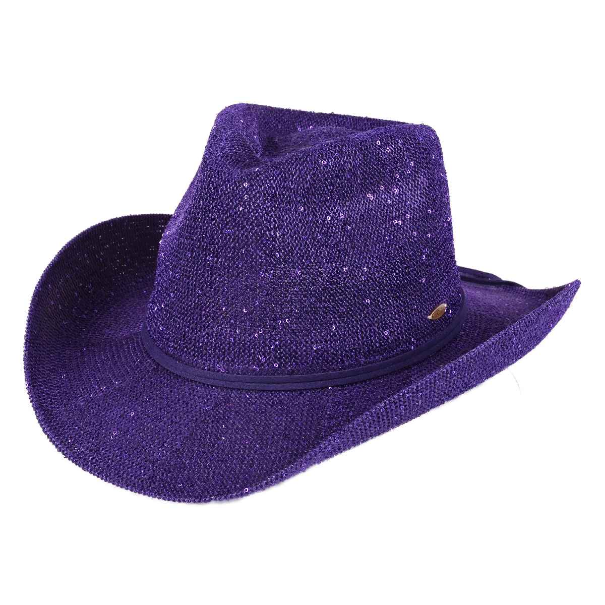 The Dolly Sequin Detail Cowboy Hat