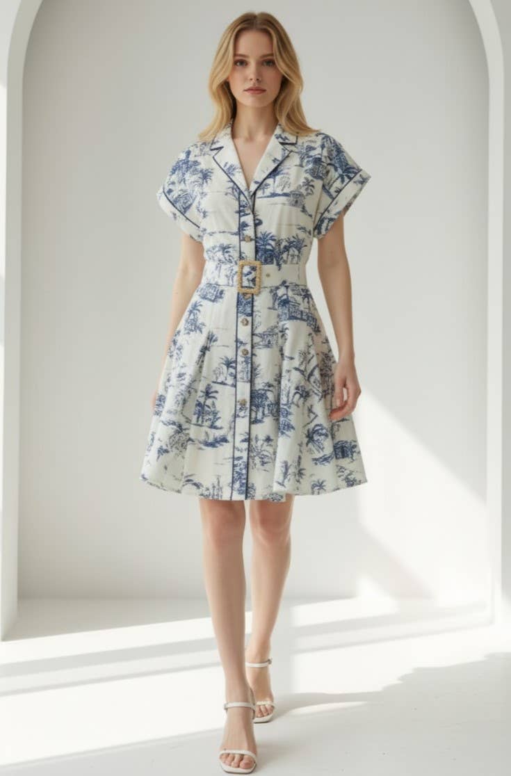 Georgia in Paradise Mini Dress