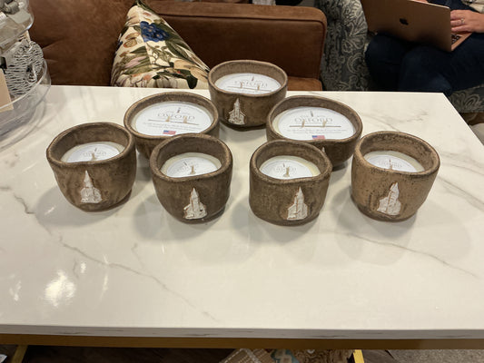 Cathedral Pottery Candles