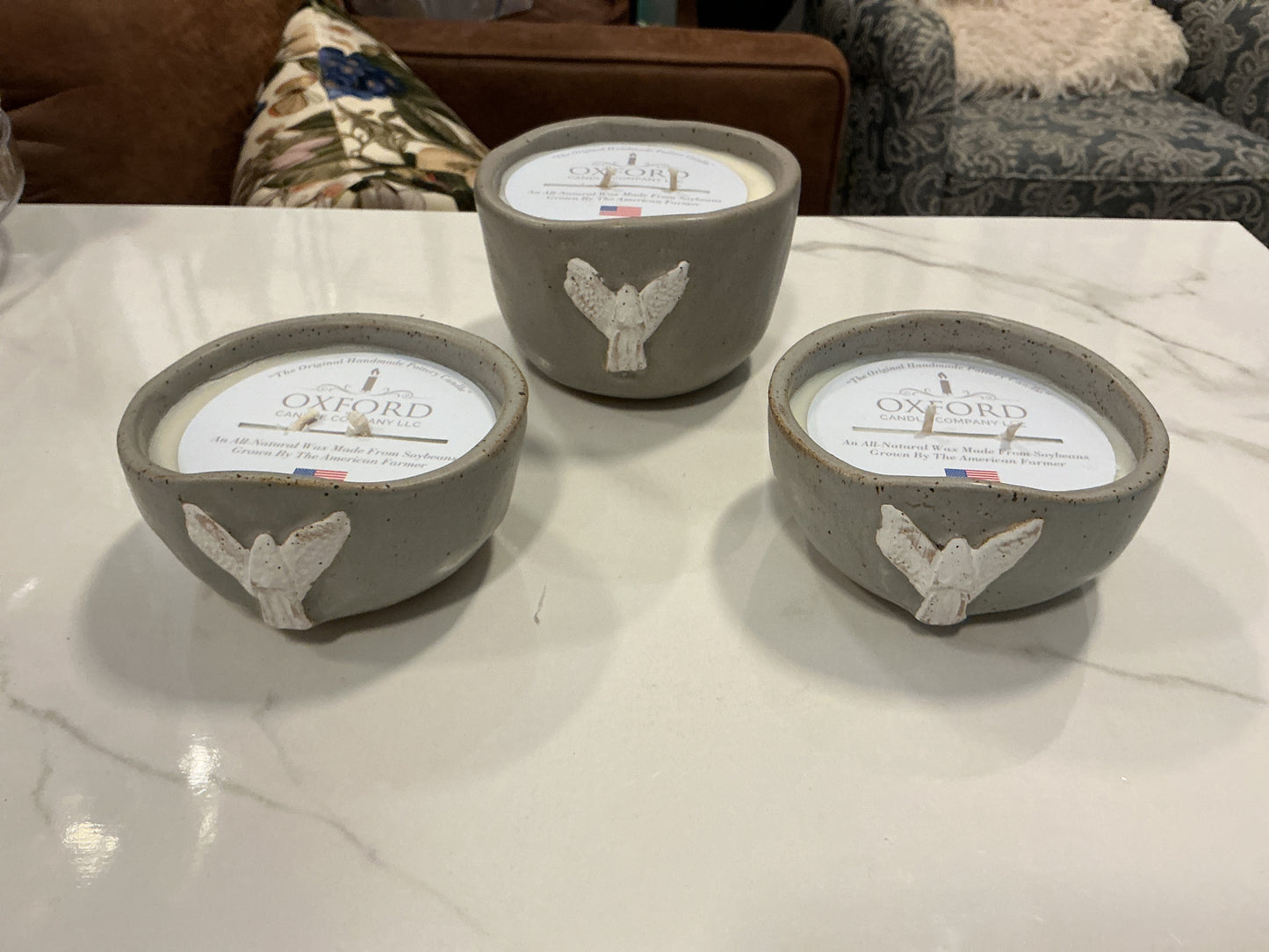 Angels Pottery Candles
