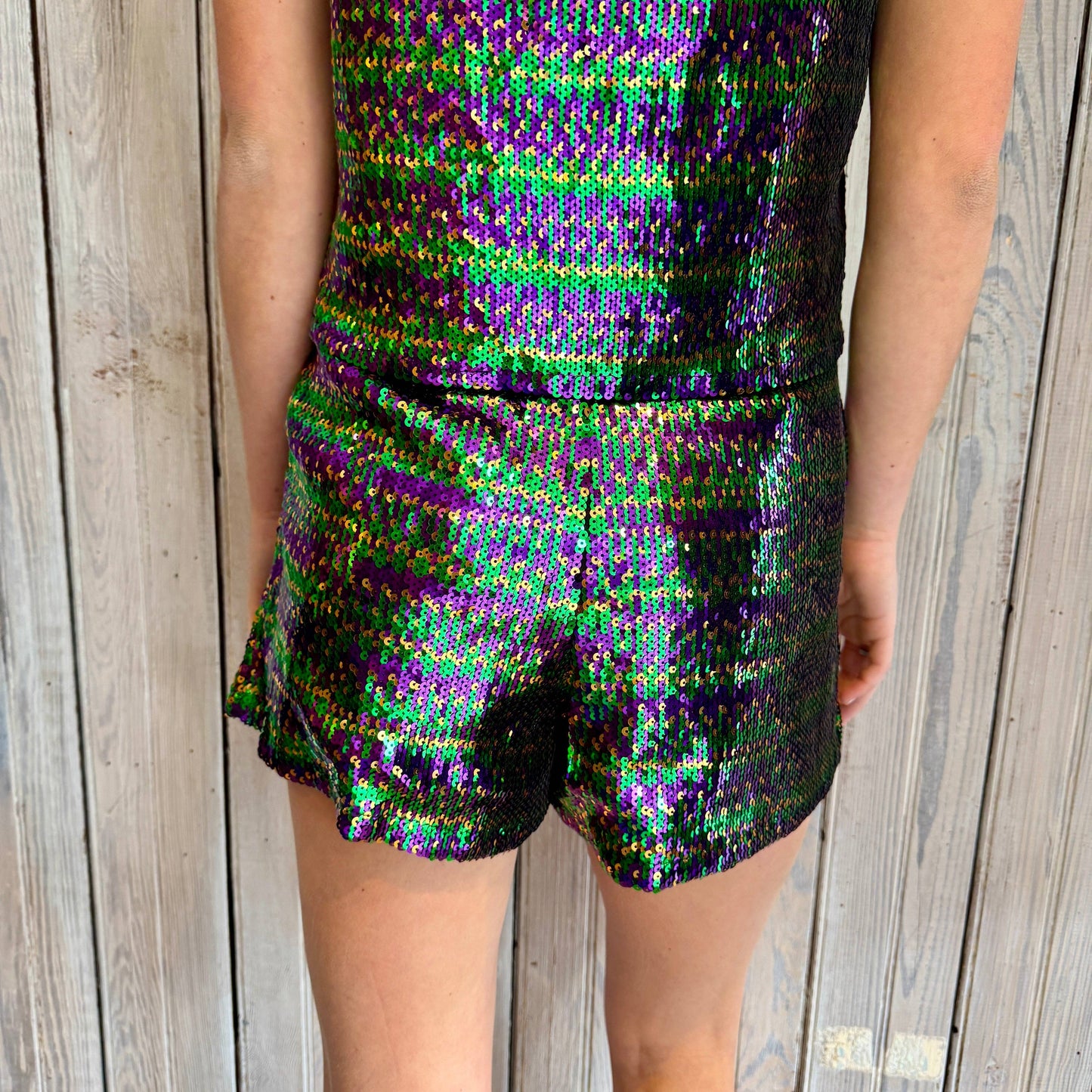 Mardi Sequin Skort