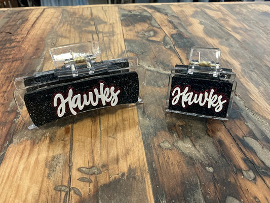 Hannan Hawks Hair Clip