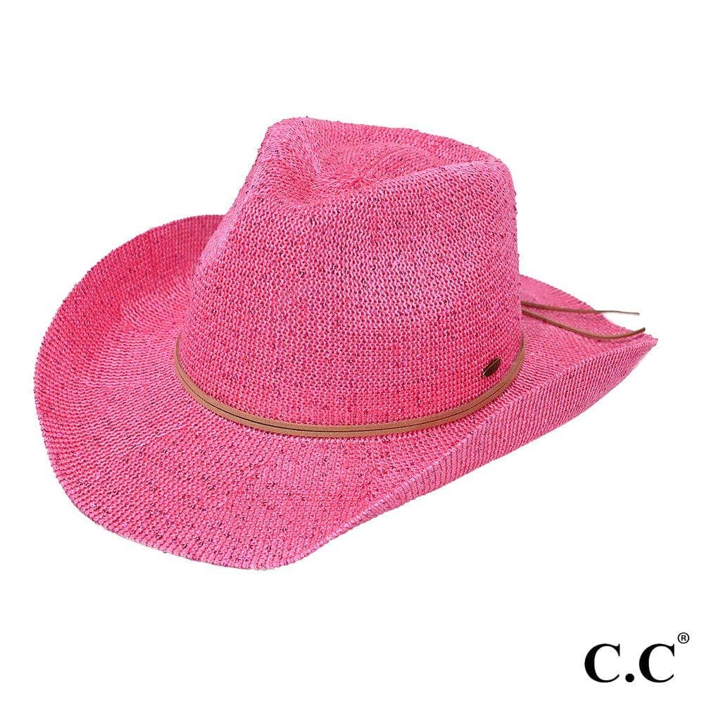 The Dolly Sequin Detail Cowboy Hat