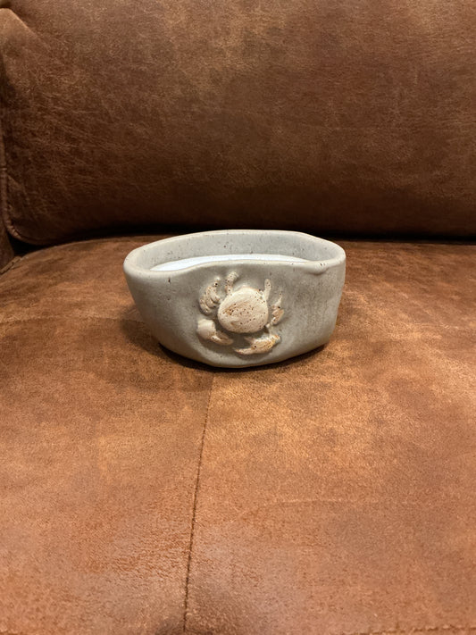 Crab Pottery Candles