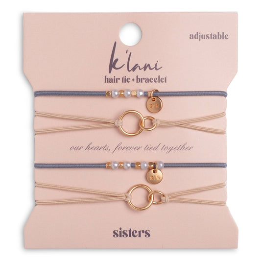 Sisters Sharable Hair Tie Bracelets
