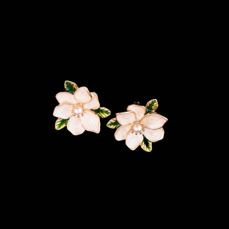 Magnolia Stud Earrings