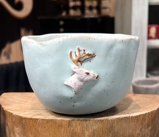 Christmas Deer Candles