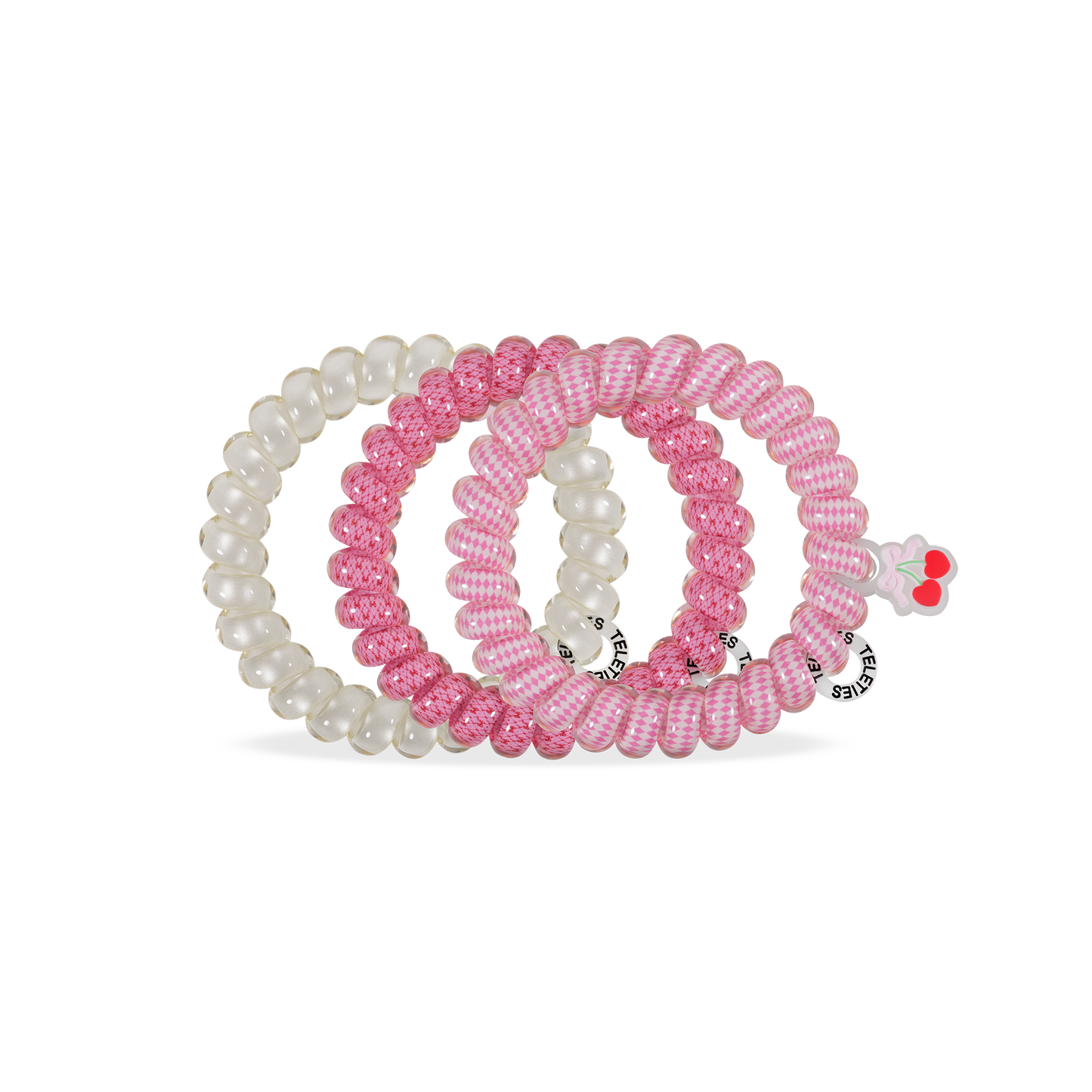 Spiral Hair Coils | Large | Cherry Bomb