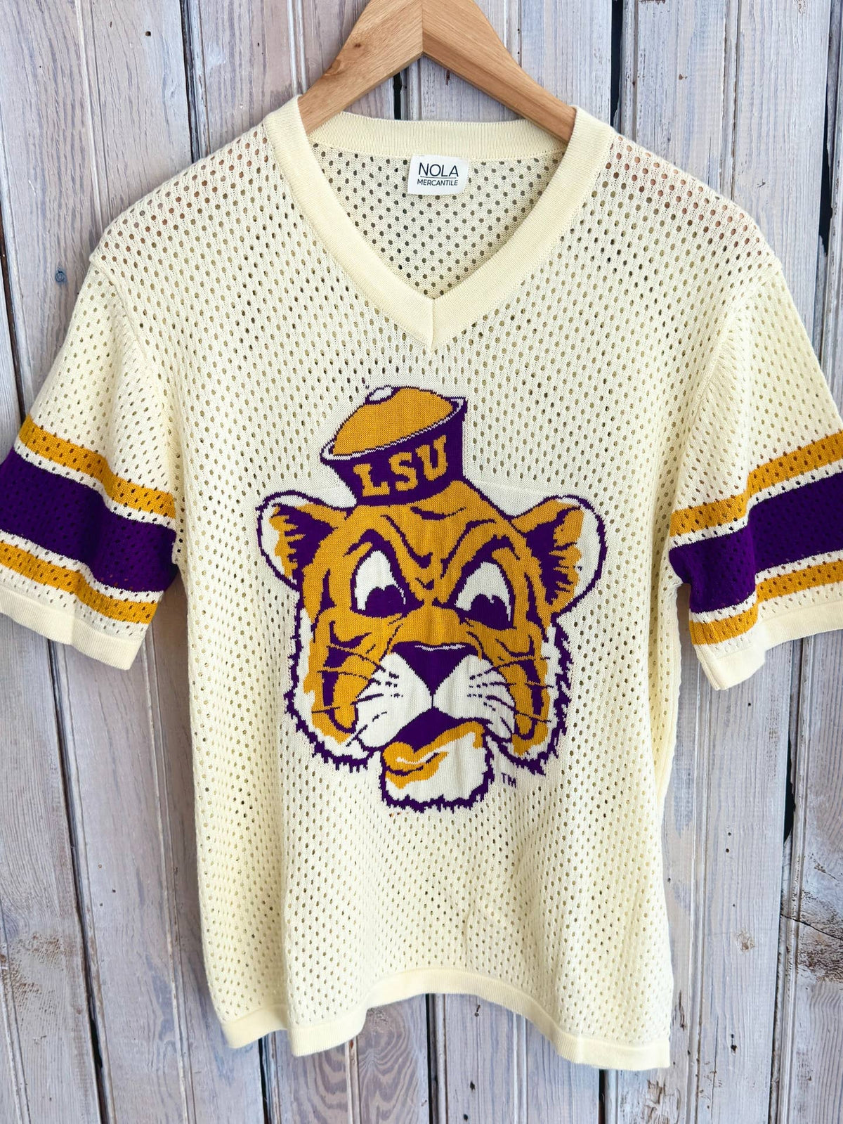 LSU Sailor Mike Loose Knit Jersey