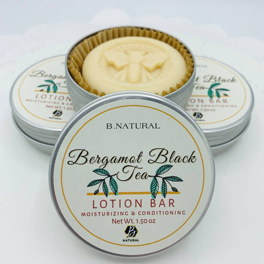 Hey Tiger - Bergamot Black Tea Lotion Bar by B Natural