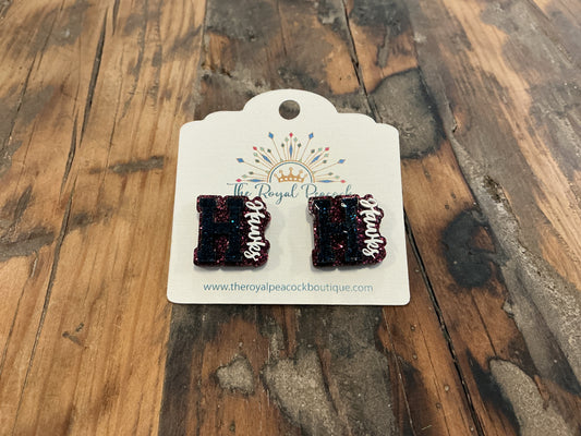Hawks Stud Earrings
