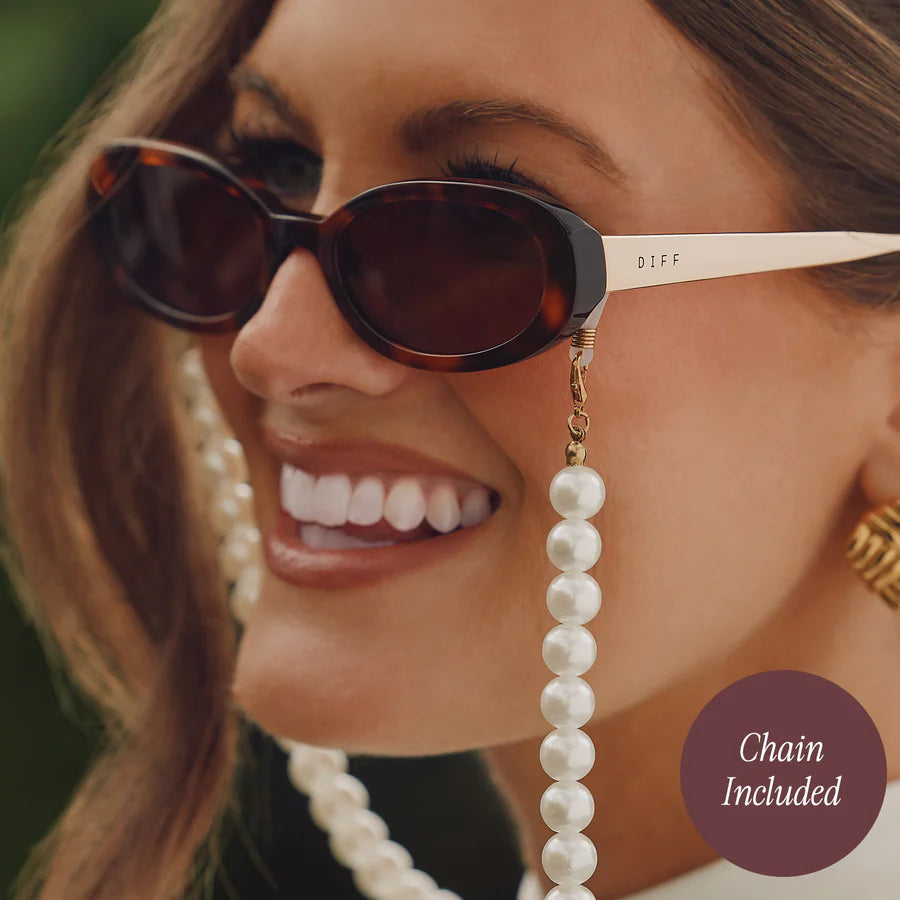 DIFF Nancy Spotted Tortoise Sunglasses