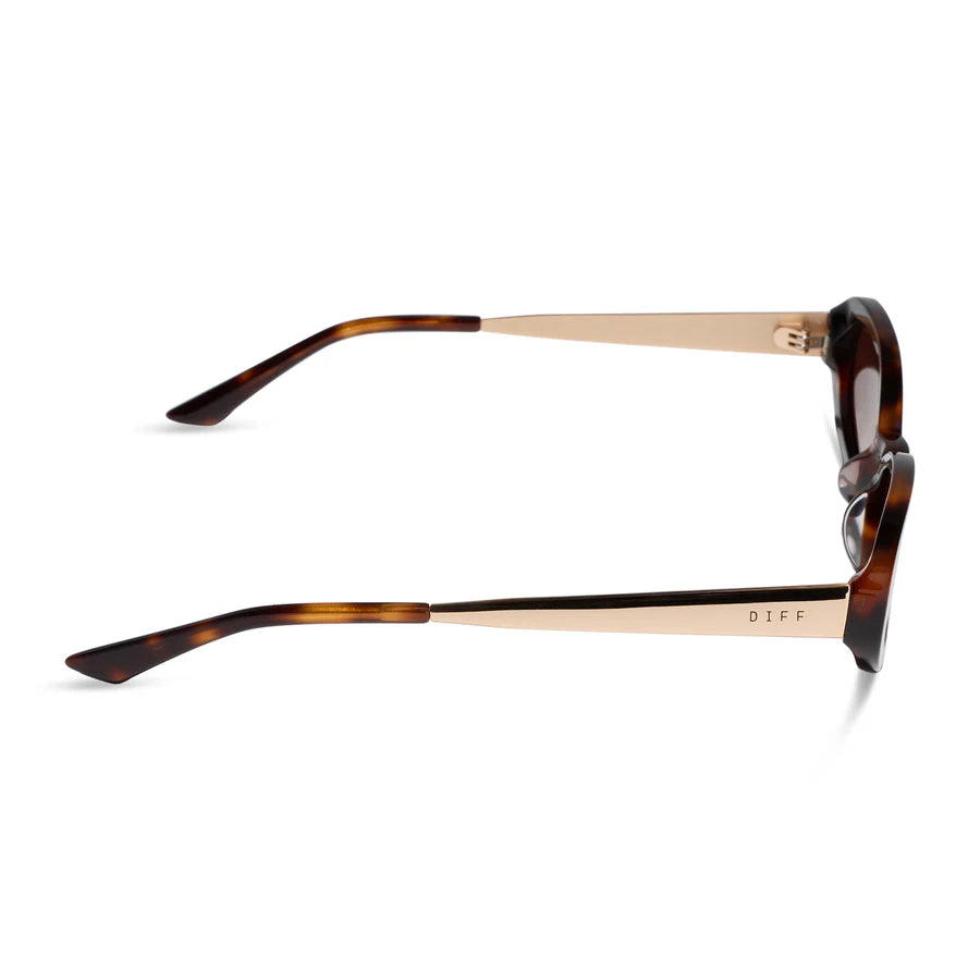 DIFF Nancy Spotted Tortoise Sunglasses