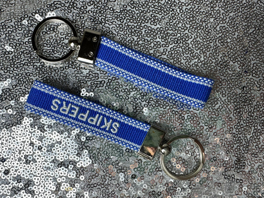 Skippers embroidery key chain