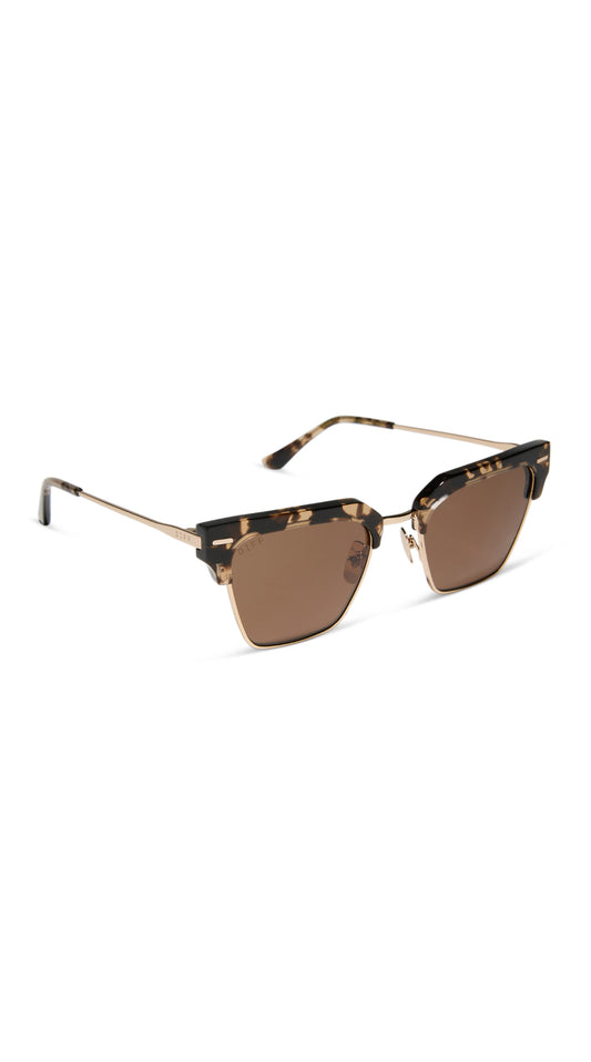 Capri Espresso Tortoise + Brown