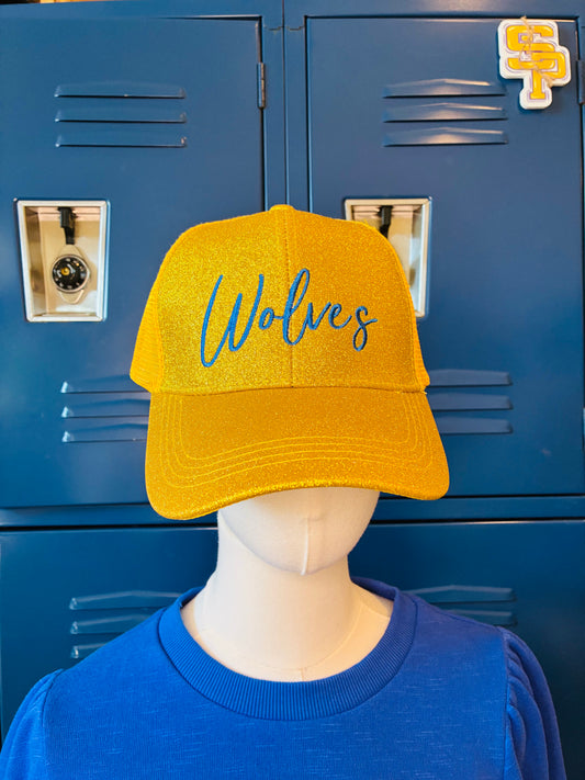 School Spirit Hat Glitter