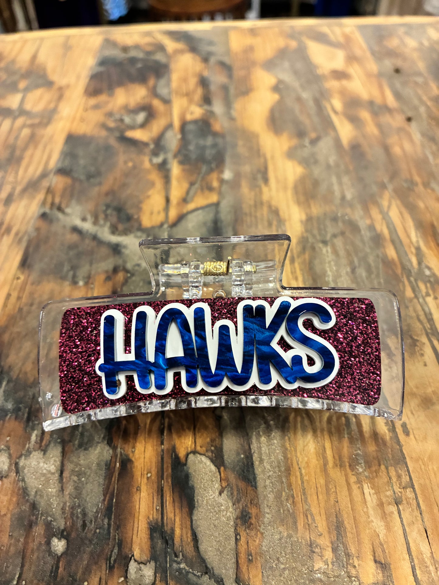 Hannan Hawks Hair Clip