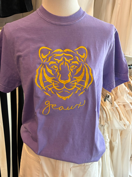 Tiger face shirt