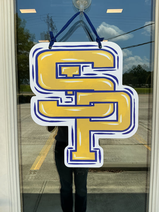 Wolves School Spirit Door Hangers