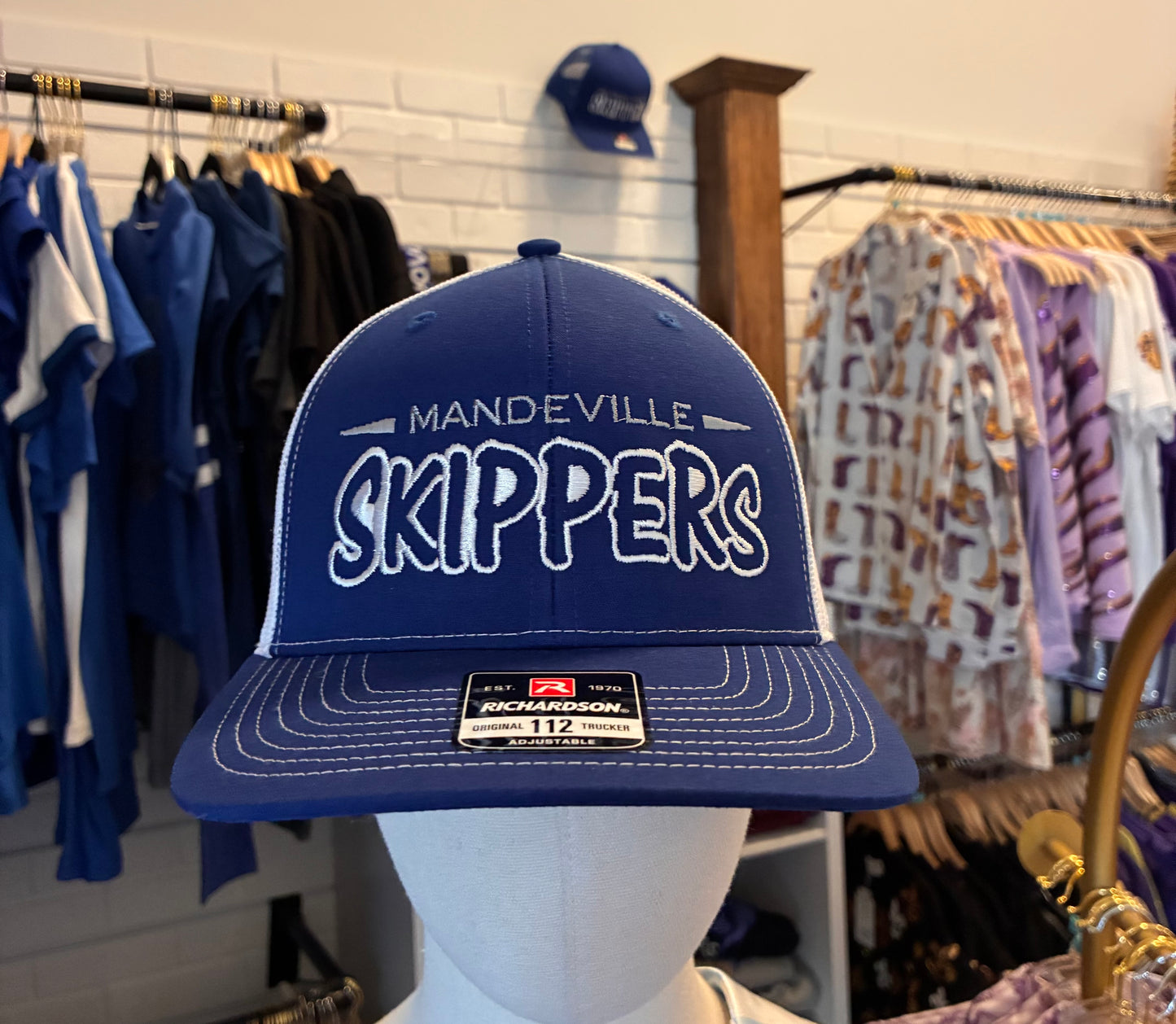 Mandeville Skippers Richardson 112 Graffiti Style Hat