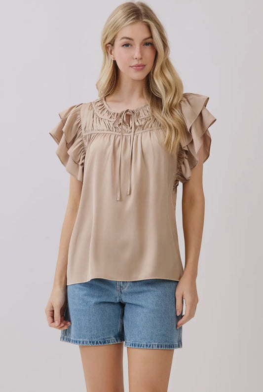 The Nova Top • Taupe