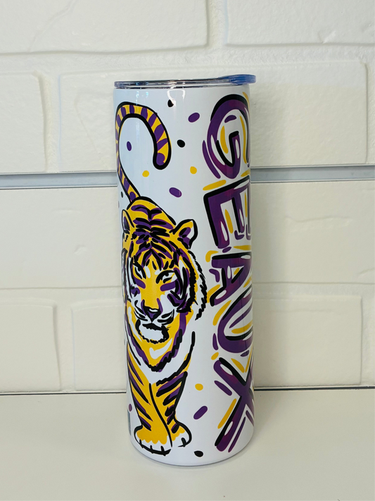 LSU School Spirit Tumblers