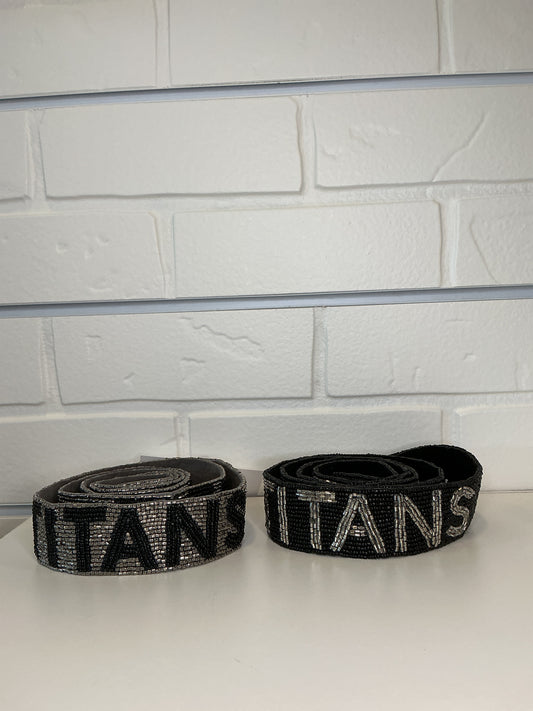CC Titans Beaded Purse Strap