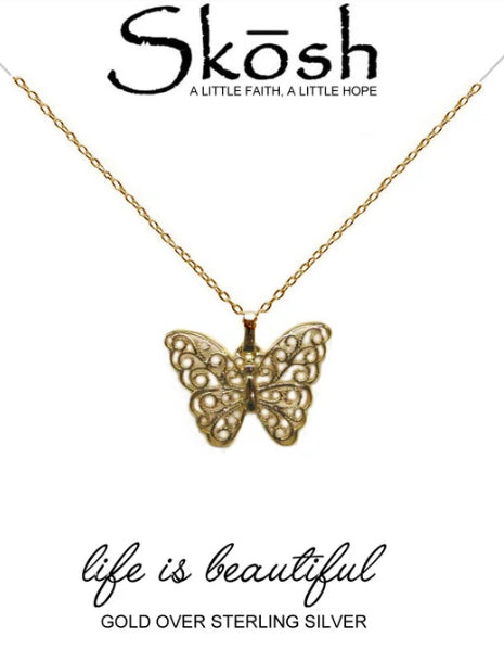The Stardust Butterfly - Gold