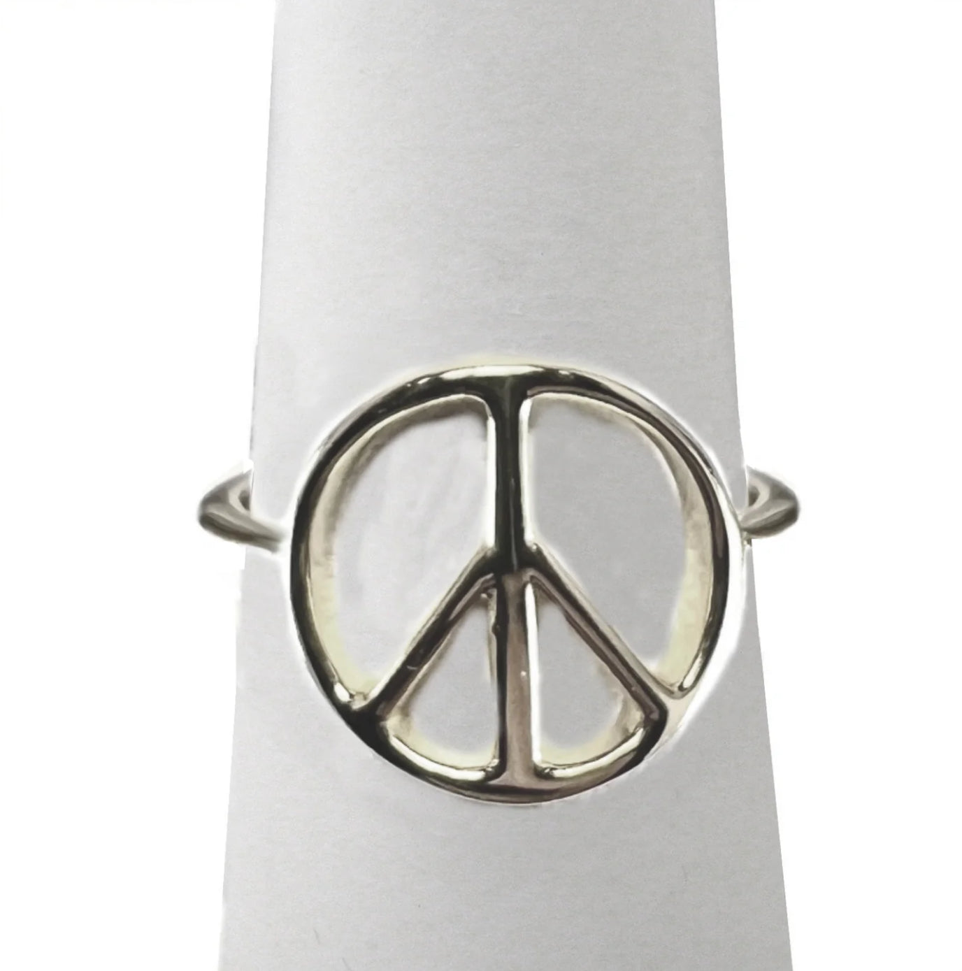 Peace & Love Ring - Silver