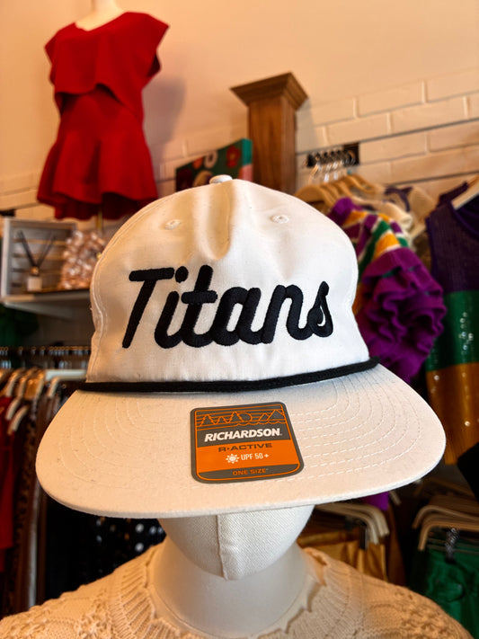 Titans White Cap