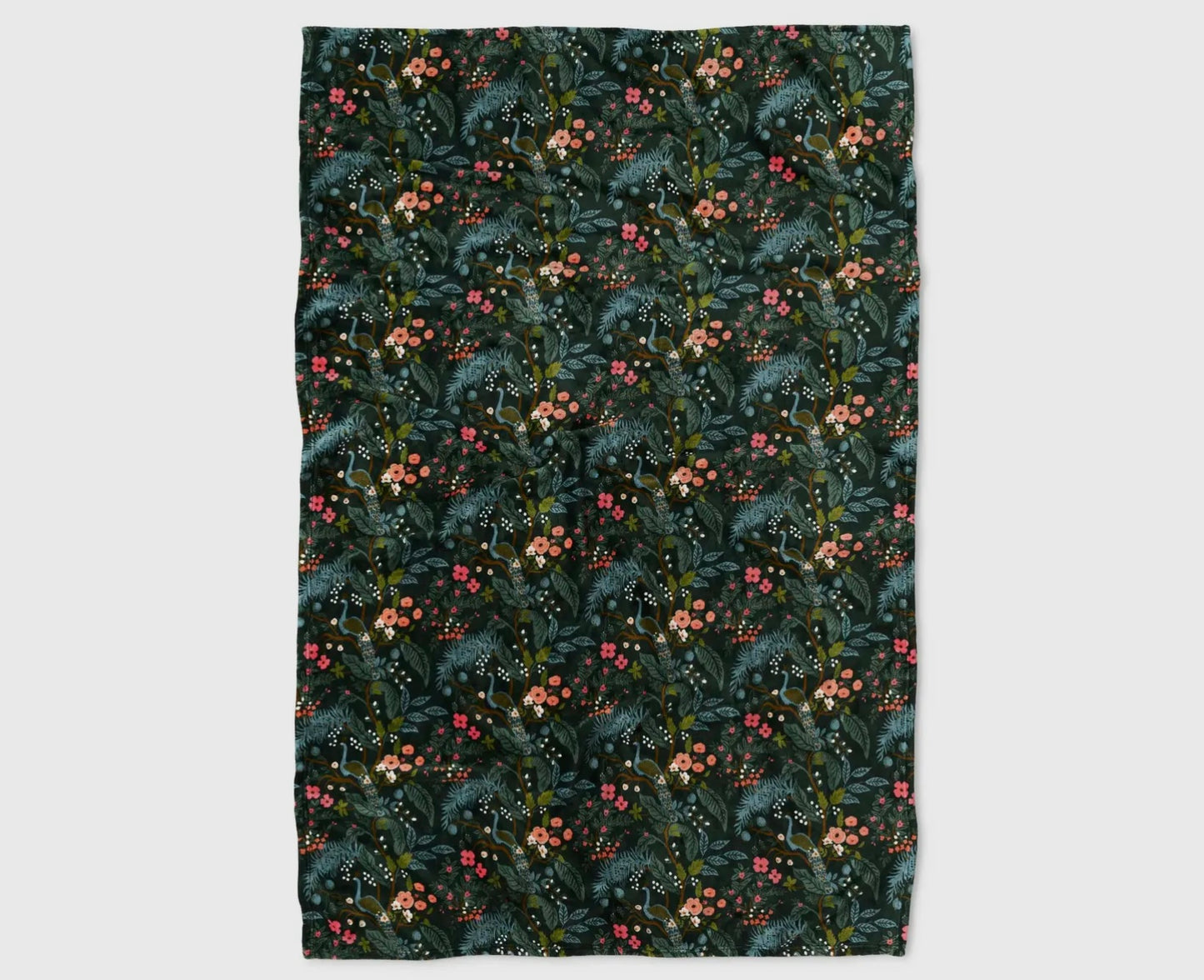 Peacock fleece Blanket