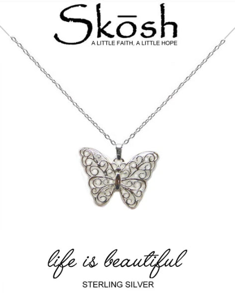 The Stardust Butterfly - Silver