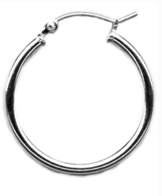 The Classic Hoops - Silver