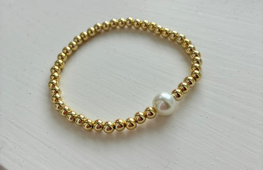 Beaded Bracelet & Pearl