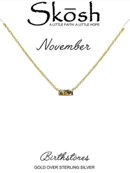 The Prism Necklace - November