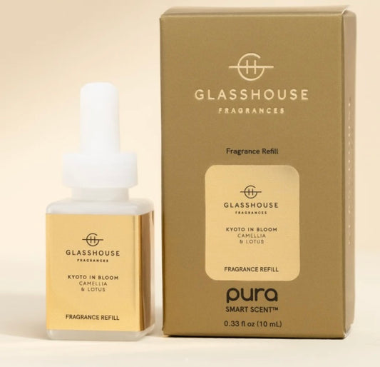 Pura Glasshouse Kyoto in Bloom fragrance refill