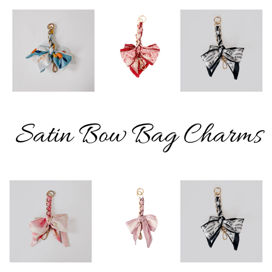 Charmed By Satin Bag Charms 