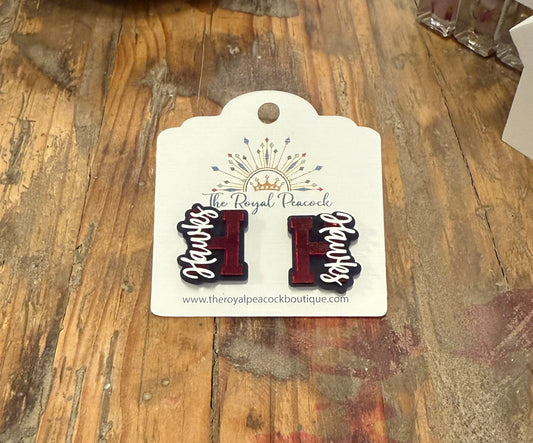 Hawks Stud Earrings