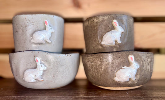 White Rabbit Pottery Candles