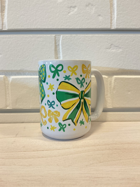 SLU School Spirit Bow Coffee Mugs