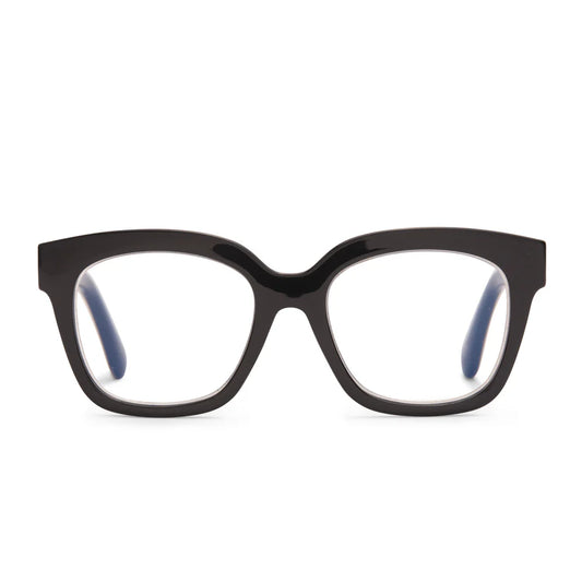 Ava Black + Blue-light Readers